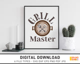 Grill Master - SVG Digital Download