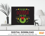 I've Been Goodish This Year 1 - SVG Digital Download