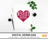 Besties For The Resties - SVG Digital Download