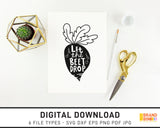 Let The Beet Drop - SVG Digital Download