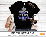 This Home School Mom Has A Crush On The Principal - SVG Digital Download