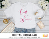 I Craft To Survive - SVG Digital Download