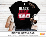 Black Friday Shopping Team 2 - SVG Digital Download