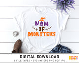 Mom Of Monsters - SVG Digital Download