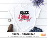Black Friday Shopping Team 1 - SVG Digital Download