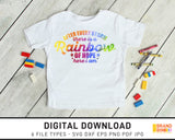 After Every Storm There Is A Rainbow Of Hope - SVG Digital Download