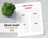 Brain Dump Printable