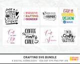 Crafting SVG Bundle Digital Designs