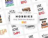 Hobbies SVG Bundle Digital Designs