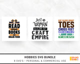 Hobbies SVG Bundle Digital Designs