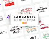 Sarcastic SVG Bundle Digital Designs