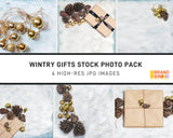Wintry Gifts Stock Photo Pack
