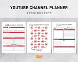 YouTube Channel Printable