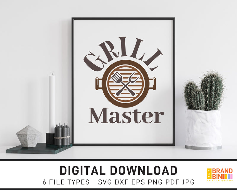 Grill Master - SVG Digital Download
