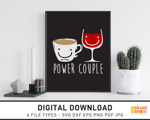 Power Couple - SVG Digital Download