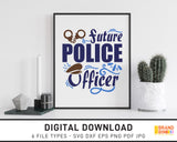 Future Police Officer - SVG Digital Download