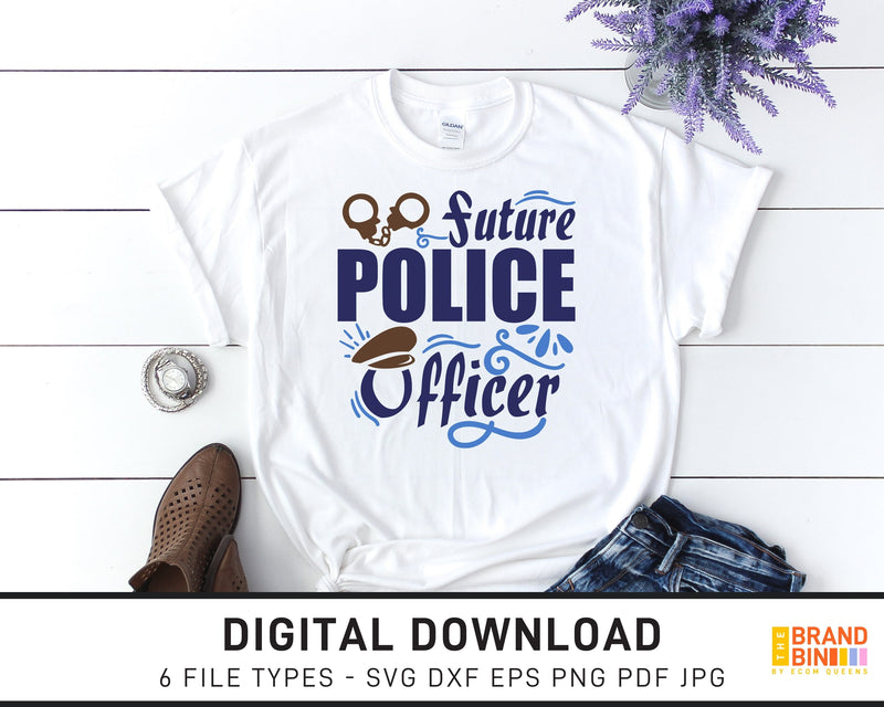 Future Police Officer - SVG Digital Download