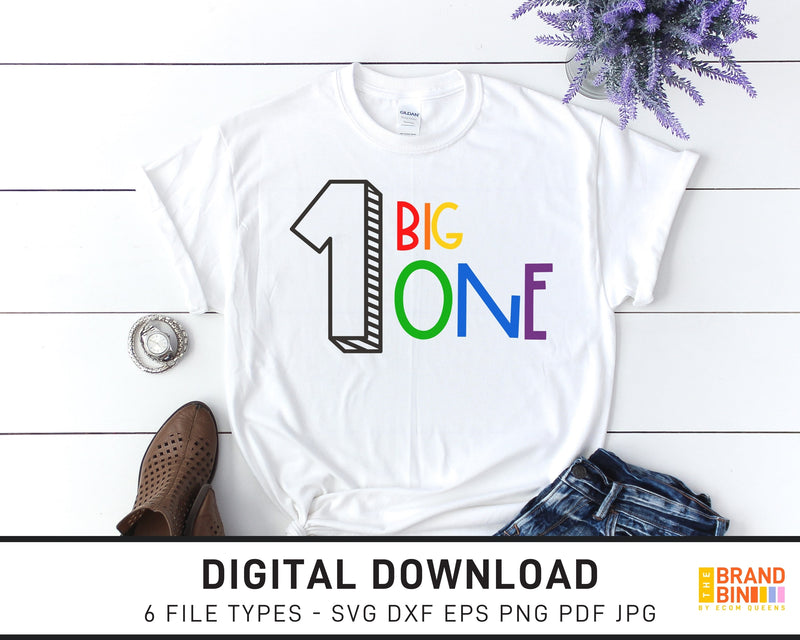 Big One - SVG Digital Download