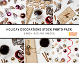 Holiday Decorations Stock Photo Pack
