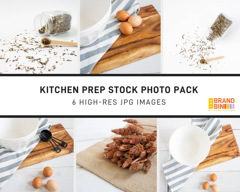 Kitchen Prep Stock Photo Pack