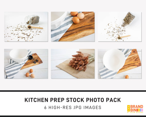 Kitchen Prep Stock Photo Pack