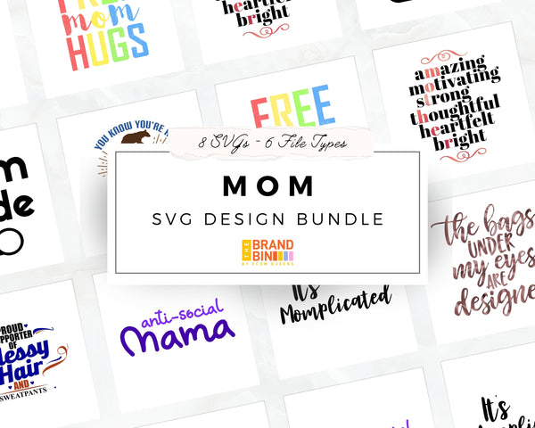 Mom SVG Bundle Digital Designs