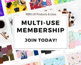 Multi-Use Membership (Agency & Print on Demand)