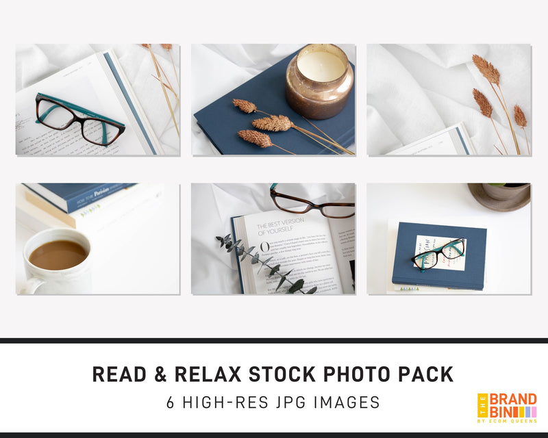 Read & Relax Stock Photo Pack