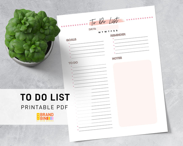 To Do List Printable