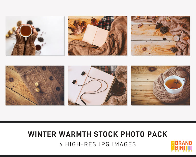 Winter Warmth Stock Photo Pack